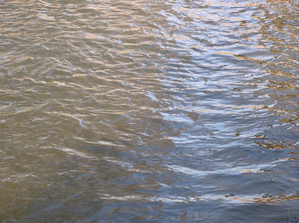 water in a river